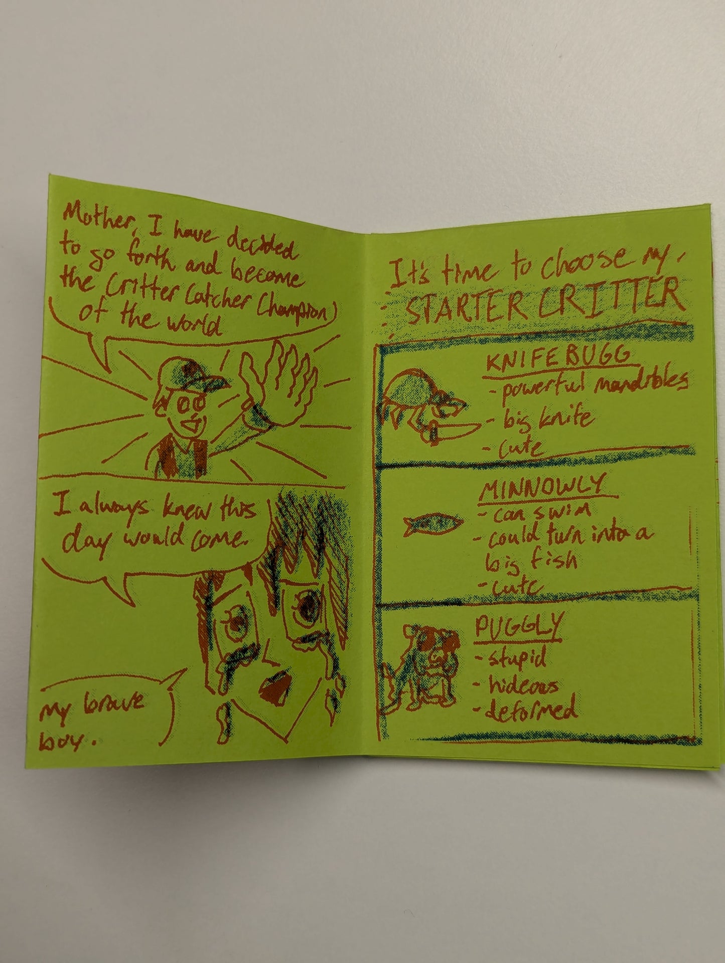 Critter Catchers Zine