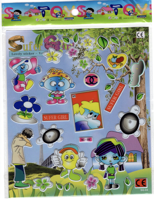 Sufer Girl Lovely Sticker Collection Vol 2