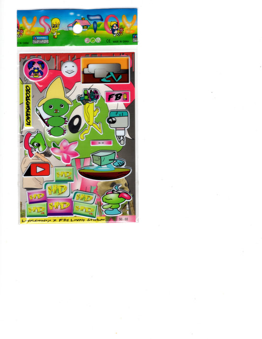 Sufer Girl Lovely Sticker Collection Vol. 1